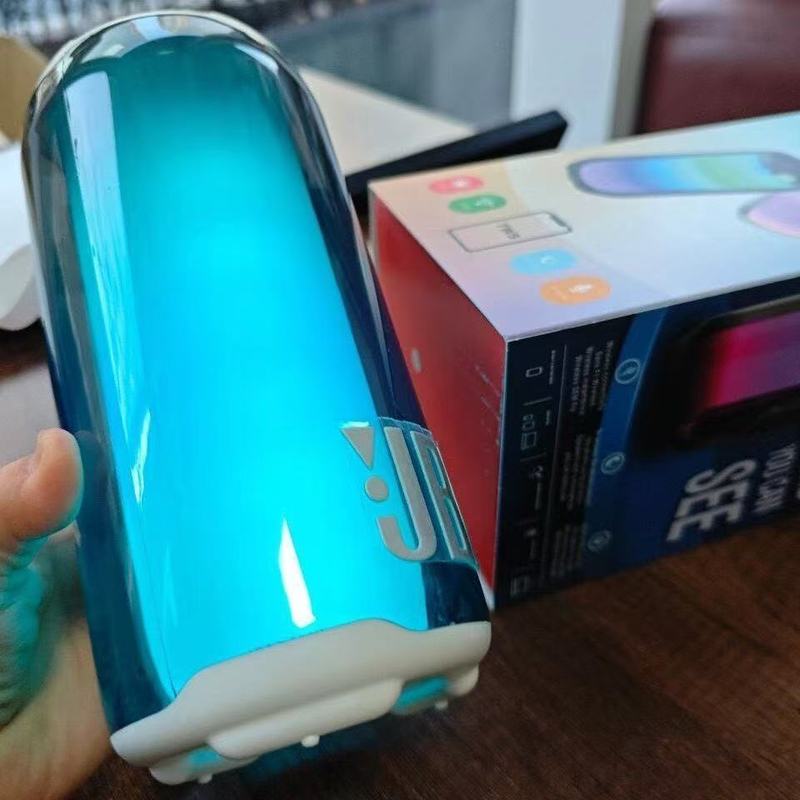Pulse6 Bluetoothスピーカー ワイヤレスポータブルスピーカー 360度カラフルライト効果 マイク付き JB.L|undefined