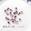 Transparent nail decoration, glossy fake nails for nails, accessory