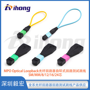 MPO-12/16/24 Core Single Multimode Fiber Optic Loop Fiber Optic Loop Loop Fiber Optic Pumper