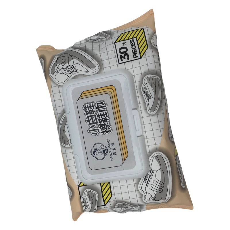 Одноразовые салфетки для обуви очиститель кроссовок белые одноразовые салфетки для обуви фабрика два юаня универмаг оптом