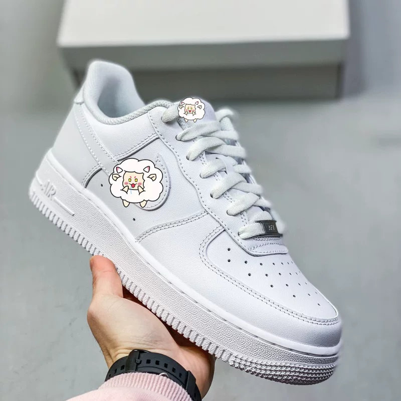 Букв. Nike Air Force 1, низкие кеды для мужчин и женщин, универсальные белые спортивные кеды для отдыха