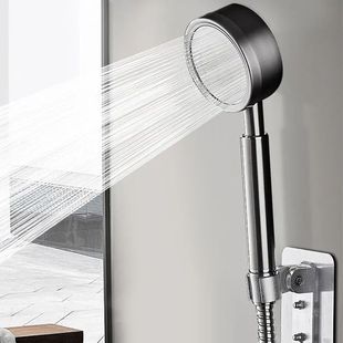 304 stainless steel shower head shower head pressurized bathroom shower hand-held pressurized puffer head shower head