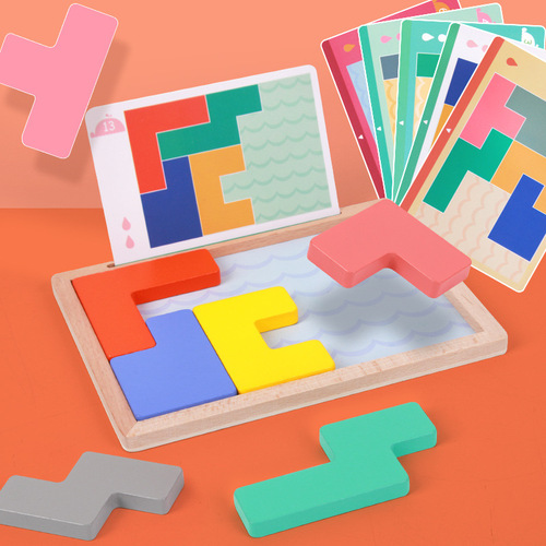 Children's puzzles Tetris building blocks puzzles for boys and girls thinking training intelligence development early education educational toys
