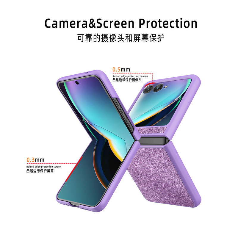 モトローラRazr40ultra携帯電話ケースに適用して、50ultra折り畳みスクリーン保護カバーフィルムを一体に貼る|undefined