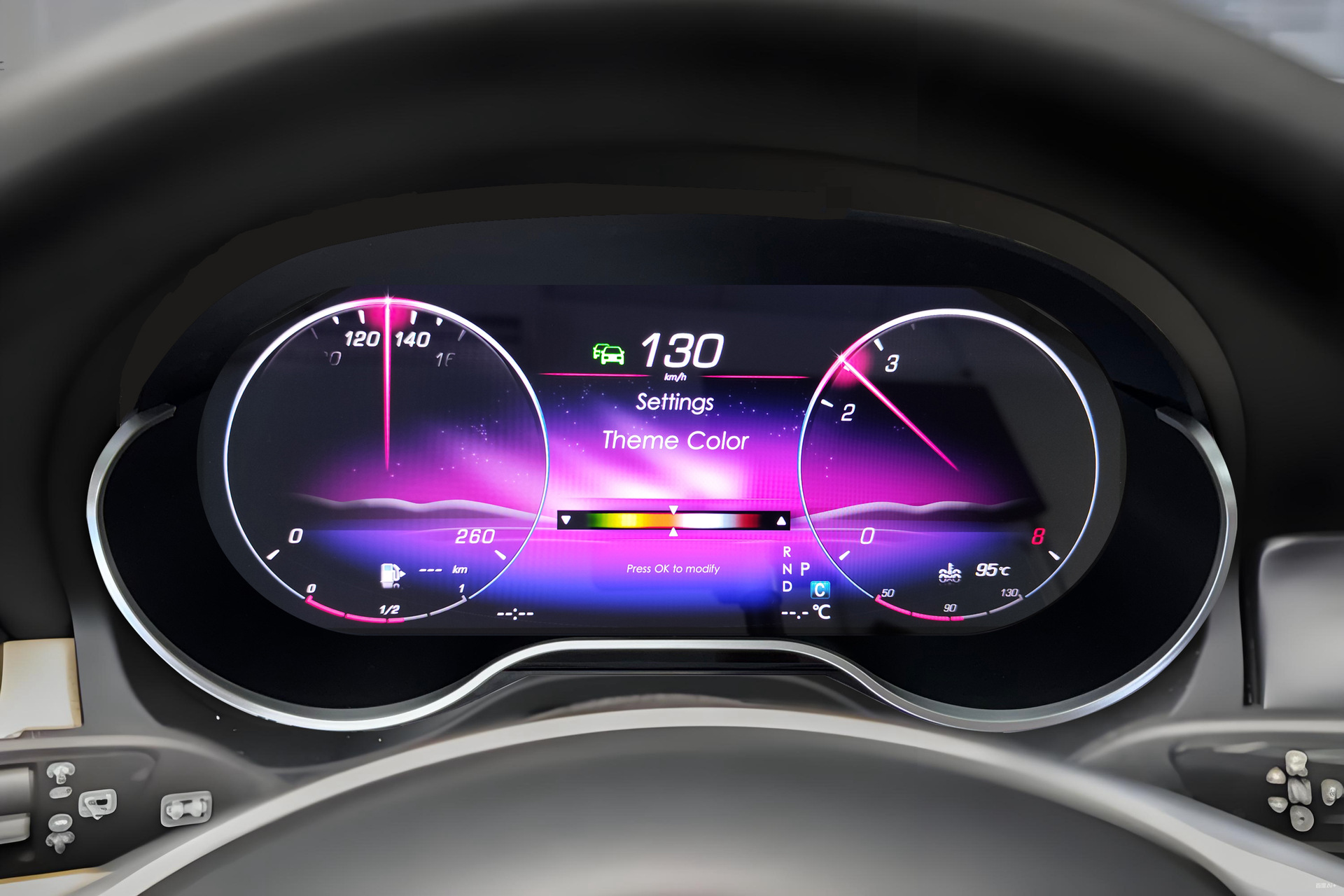 Suitable for Mercedes-Benz a Cla/Gla New Models, the Lcd Instrument Panel Supports Carplay, Android Auto, and Hicar