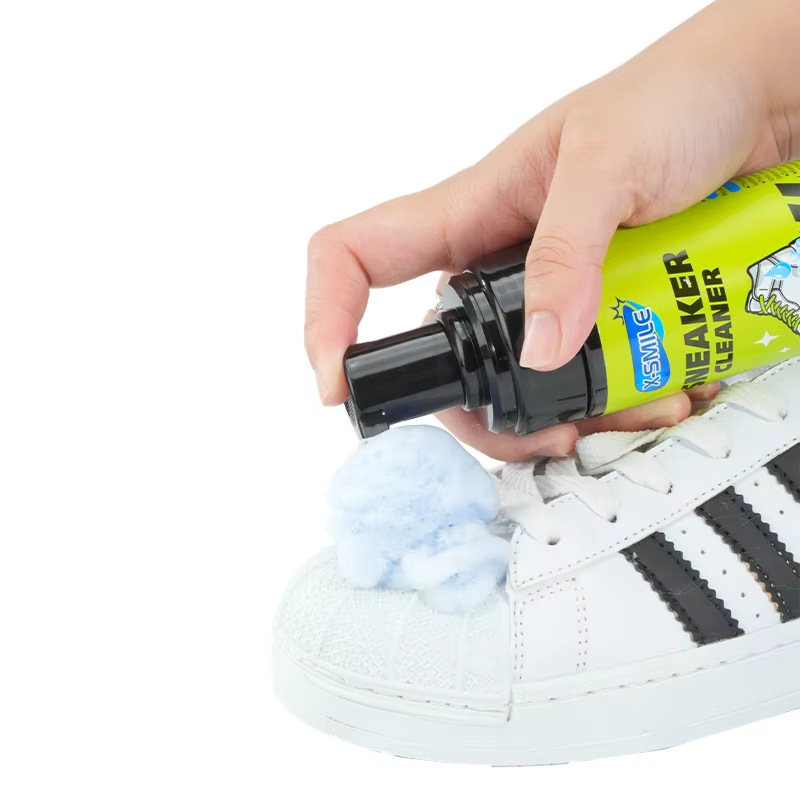 Peugeot pequeño limpiador de zapatos blancos zapatos espuma limpiador de zapatos descontaminación zapatos de gamuz cepillo de zapatos artefacto de lavado libre de agua