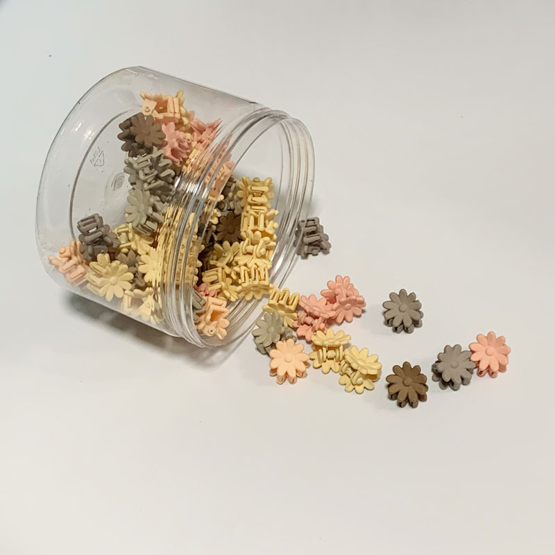 1,5 CM flor clip Daisy horquilla de color trenzado para niños horquilla rota horquilla clip superior bebé horquilla accesorios para el cabello