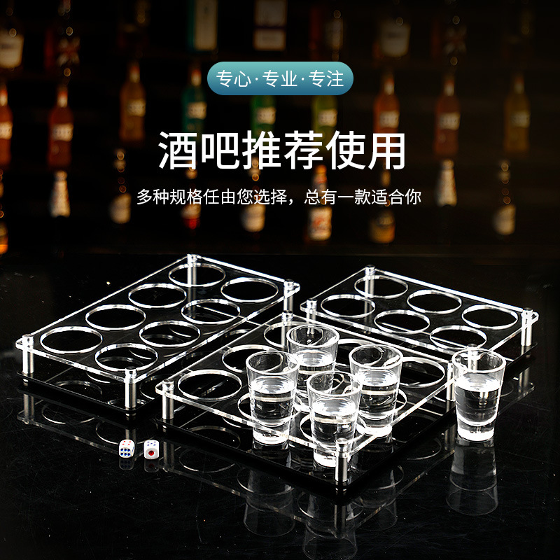 Stainless steel bullet cup holder, bar KTV beer cup holder, one cup cocktail cup holder, creative white wine cup holder stand