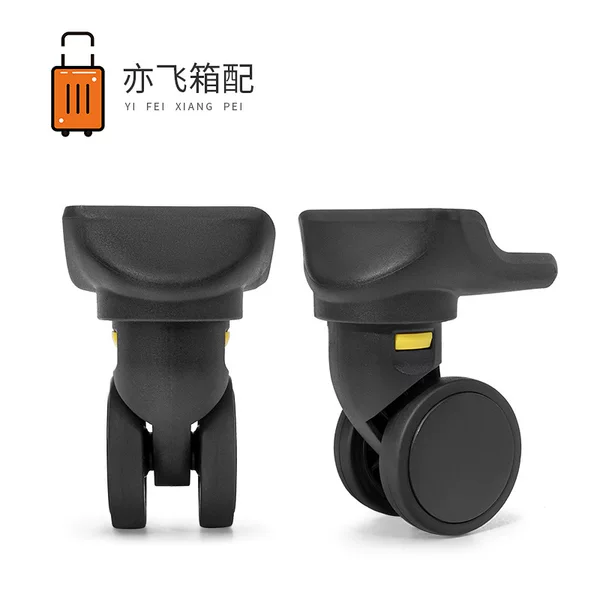 Luggage Wheel Replacement Parts, Detachable Silent and Wear-Resistant Universal Wheels for Suitcase Trolley and Travel Luggage