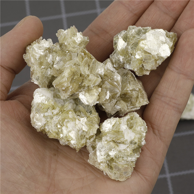 跨境货源金黄色云母天然黄云母原石矿物晶体矿石地质教学标本材料-阿里巴巴