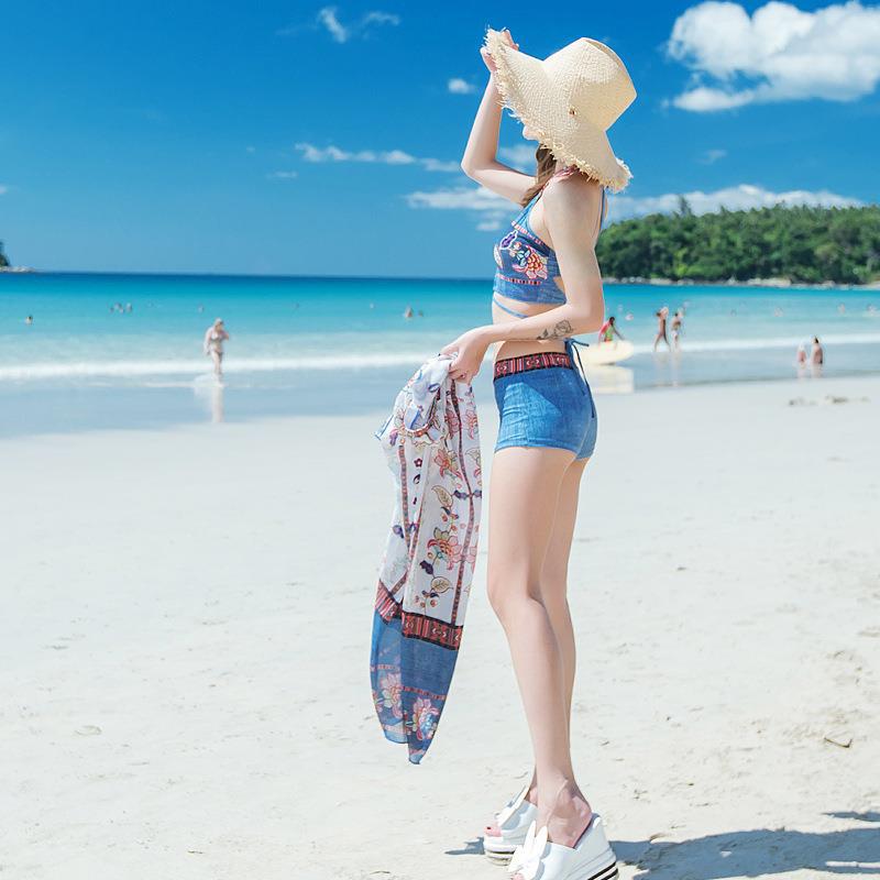 여성용 (라이트 블루 데님)