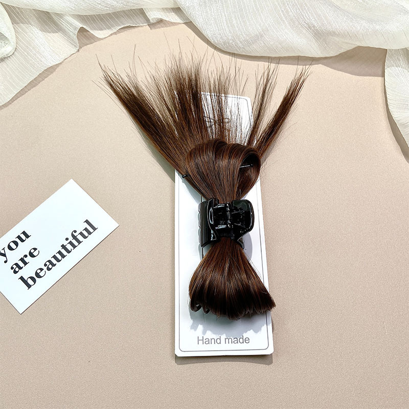 Vistas spalvu atspoles galvas loks Parūka, satvērēja saspraude Hot Girl Chicken Coop matu sprādze Sieviešu galvas aizmugures spalvu haizivis_voghion.com