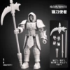 Pure White Scythe Messenger【【3 Weapons + 2 Gestures】