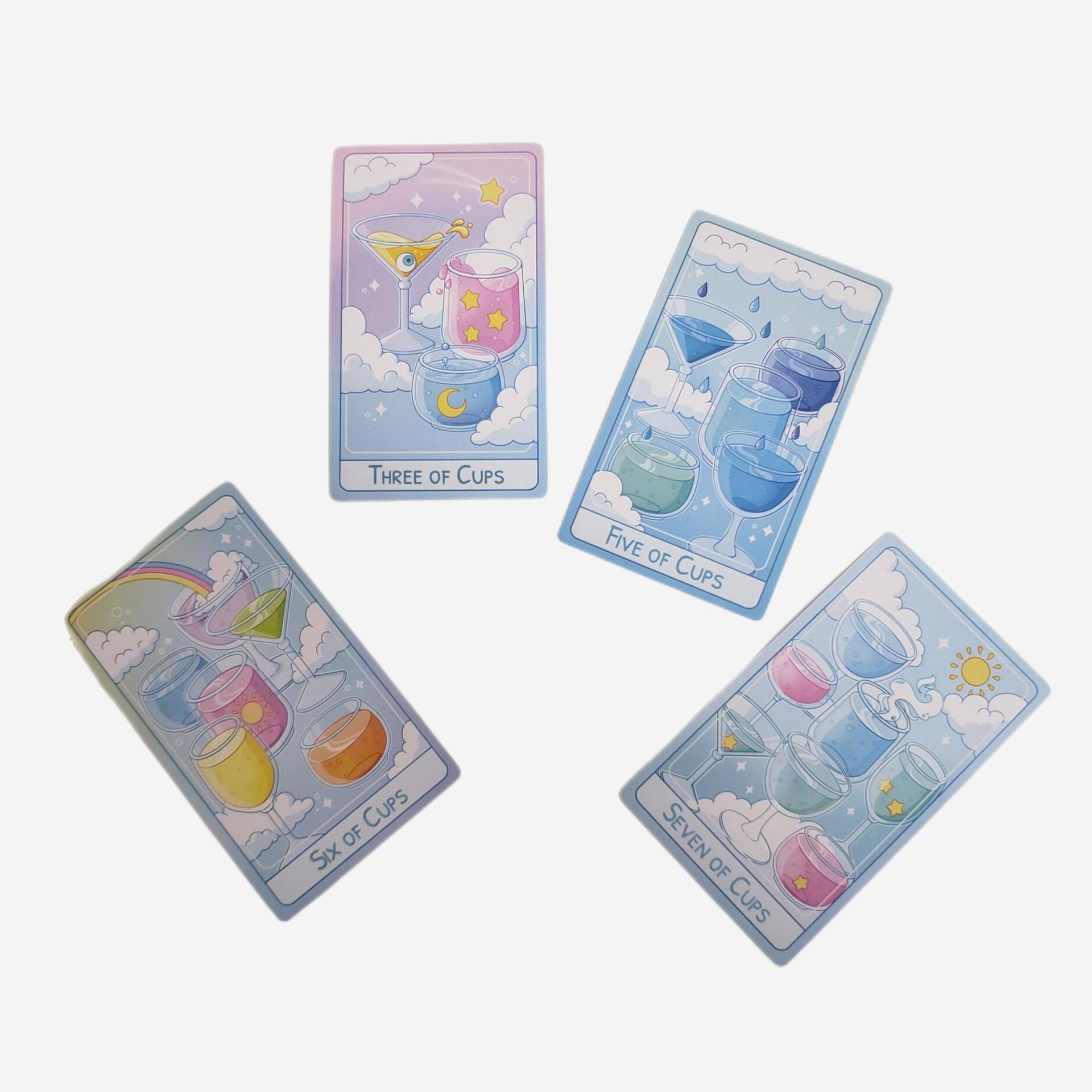 Bumbleberry Hollows Tarot Party Board Game Cards Set_voghion.com