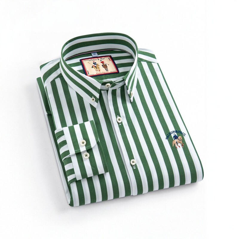 Paul men's long-sleeved striped shirt S179 S180 Paul men's long-sleeved striped shirt S179 S180