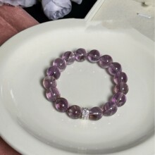 仿冰葡萄紫水晶手链女ins高级感新款紫水晶手串送生日闺蜜礼物女