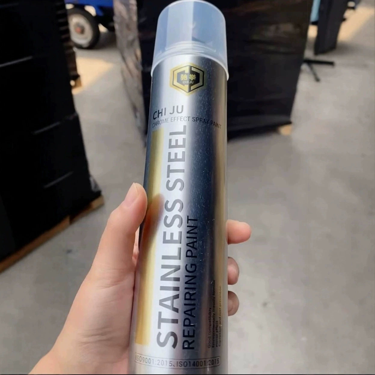 Хромированный краситель для автомобильных дисков из нержавеющей стали с эффектом изменения цвета, автоматическое распыление, гальваническое покрытие, эксклюзив для экспорта