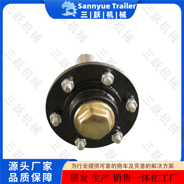 澳洲市场拖车配件 拖车轴头半头半轴  厂家直销可制造