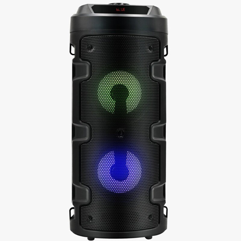 Cross-Border Hot-Selling Flash Light Dj Party Karaoke Ultra-Bass Portable Bluetooth Speaker for Outdoor Lawn Use