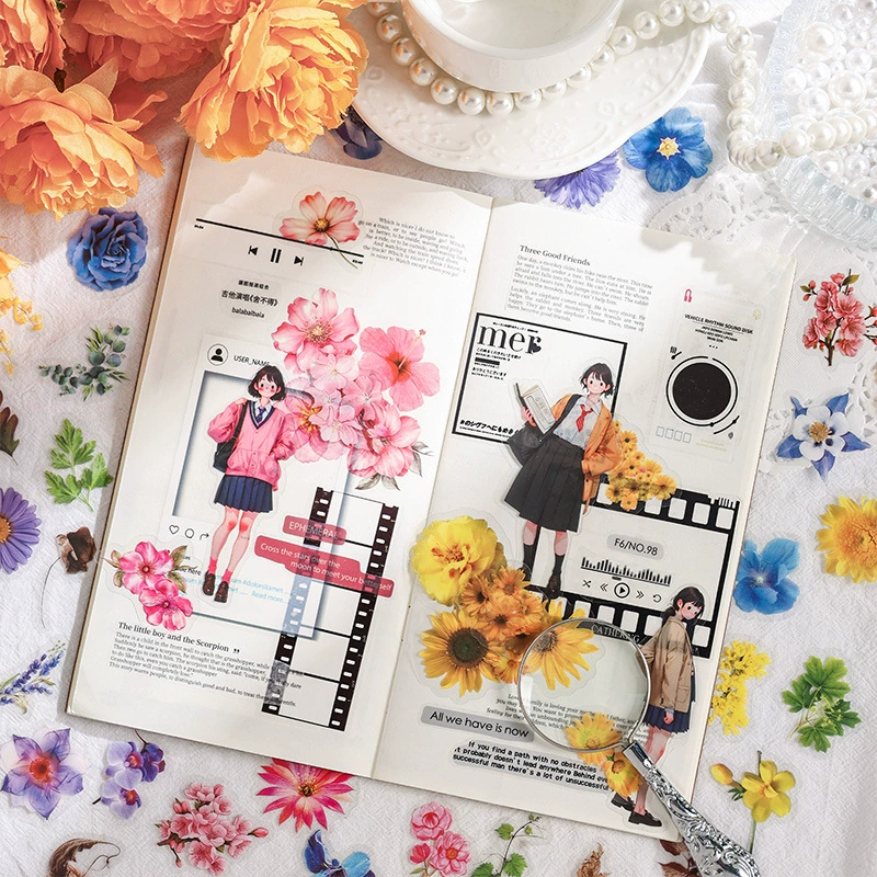 Специальная водонепроницаемая PET-наклейка для руководств, креативная ветровая наклейка, материал — бумага