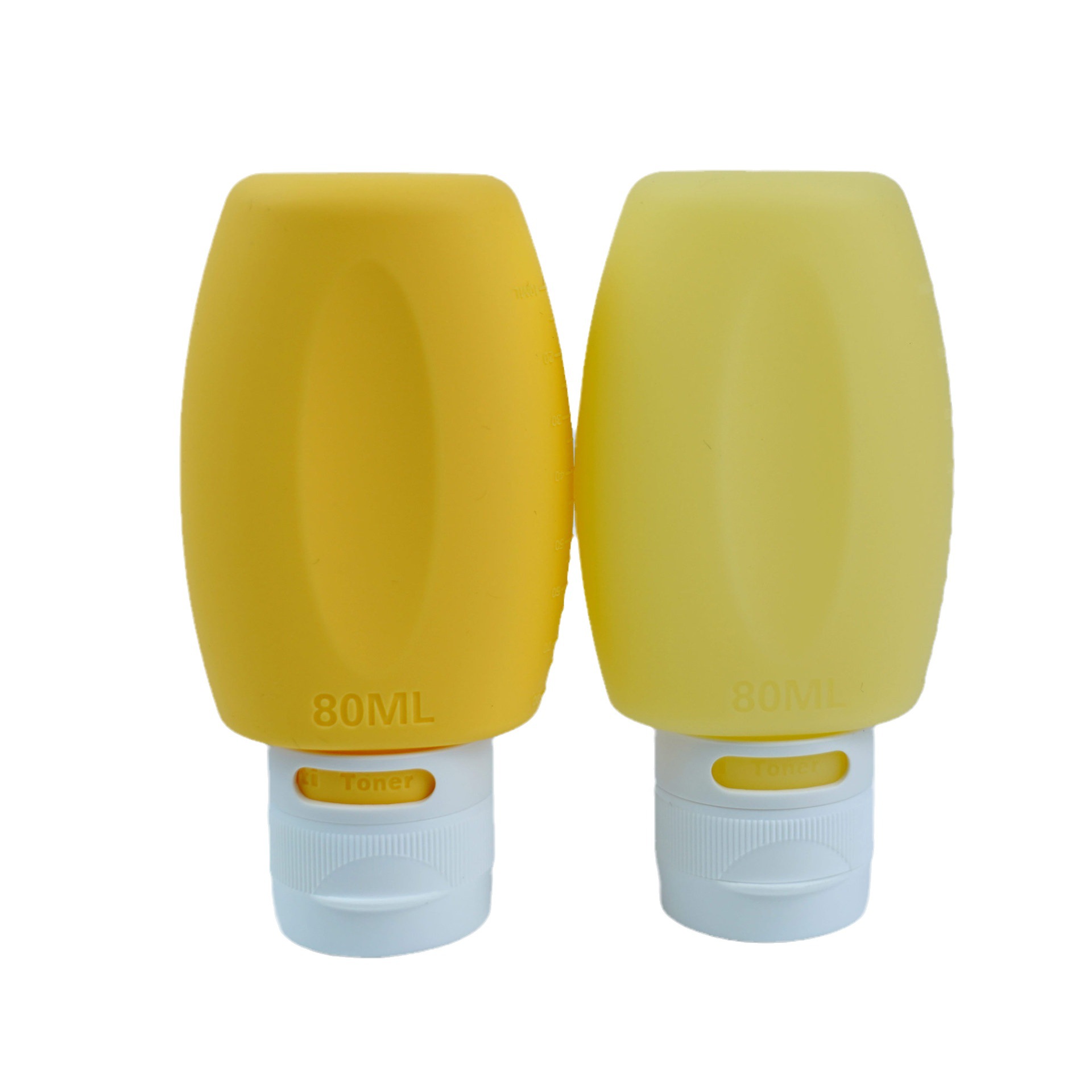 Botella dispensadora de silicona de grado alimenticio, botella exprimible, juego de botellas de almacenamiento portátiles para viaje, fabricante de suministro transfronterizo