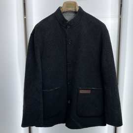 LP男士Loro高端 羊毛双面呢单排扣大衣外套  柔软细腻 版型挺括