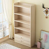 bookshelf Bookcase solid wood multi-storey Shelf children student woodiness Storage bookshelf simple and easy Economic type Floor stand