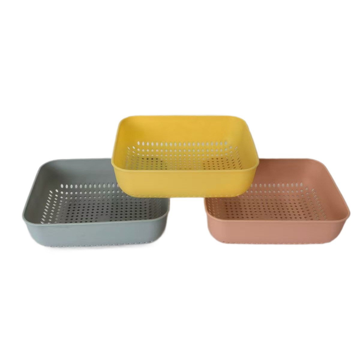 Categoría 4: Cestas de almacenamiento, contenedores de almacenamiento, cestas de drenaje para sala de estar y cocina, cestas para frutas, cajas de almacenamiento misceláneas para escritorio, cestas de almacenamiento. image 57