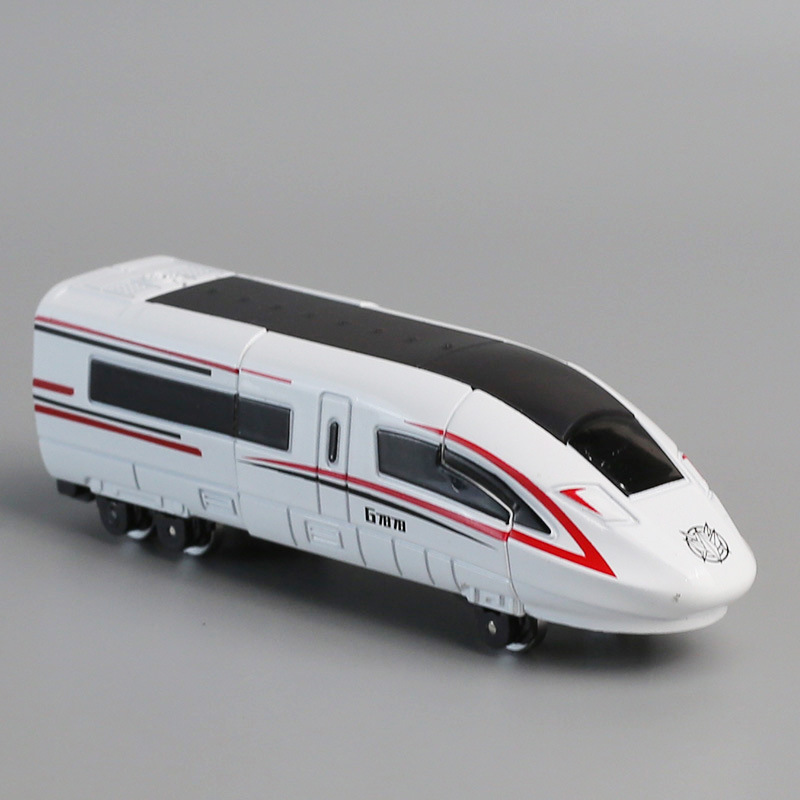 合金変形列車ロボット高速鉄道戦士エンジニアリング車両おもちゃの車グリーンキングコングボーイ変身復興号|undefined