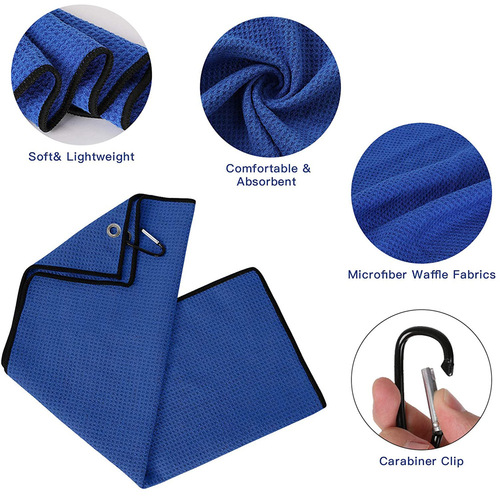 Cross-border best-selling golf club cleaning set with delicate hooks, towels, and club head cleaning brushes, factory direct sales