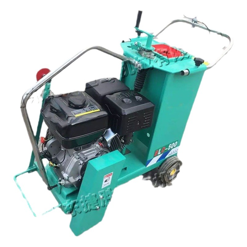 Nueva y vieja máquina de grabado de pavimento de concreto máquina de corte de pavimento de empuje manual pequeña pista de aeropuerto máquina de corte de costura ancha