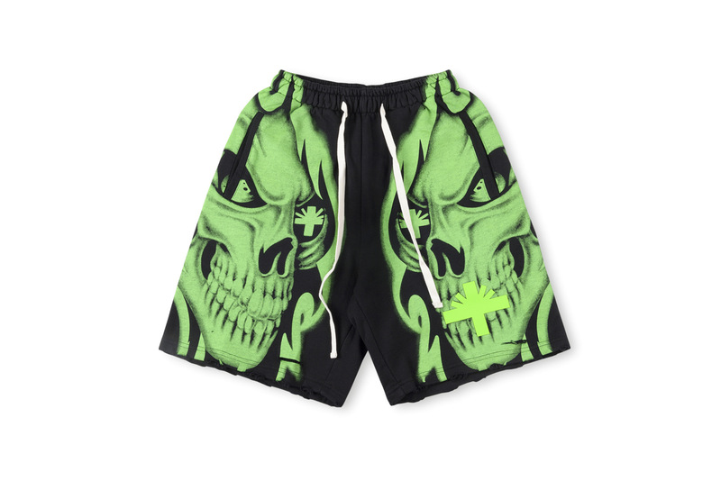 跨境外贸男女明星同款Vertabrae sweatpants镶钻立体字休闲长裤|undefined