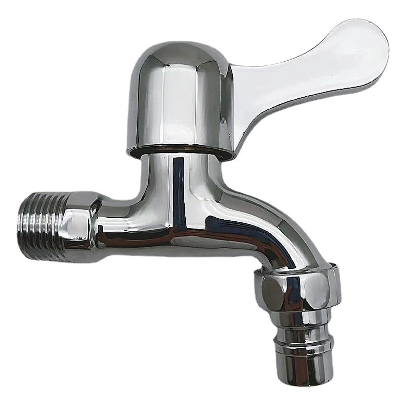 Гальваника Проект Смеситель для стиральной машины Балкон Туалет Стена Быстрое открытие Смеситель 4 точки Быстрое открытие сопла для воды