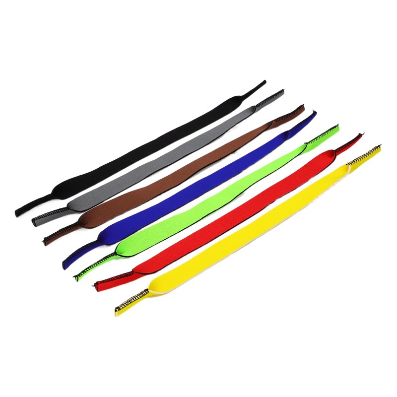 Ampliado SBR material de buceo antideslizante anti-gota gafas deportivas cuerda gafas cadena en stock fábrica transfronteriza al por mayor