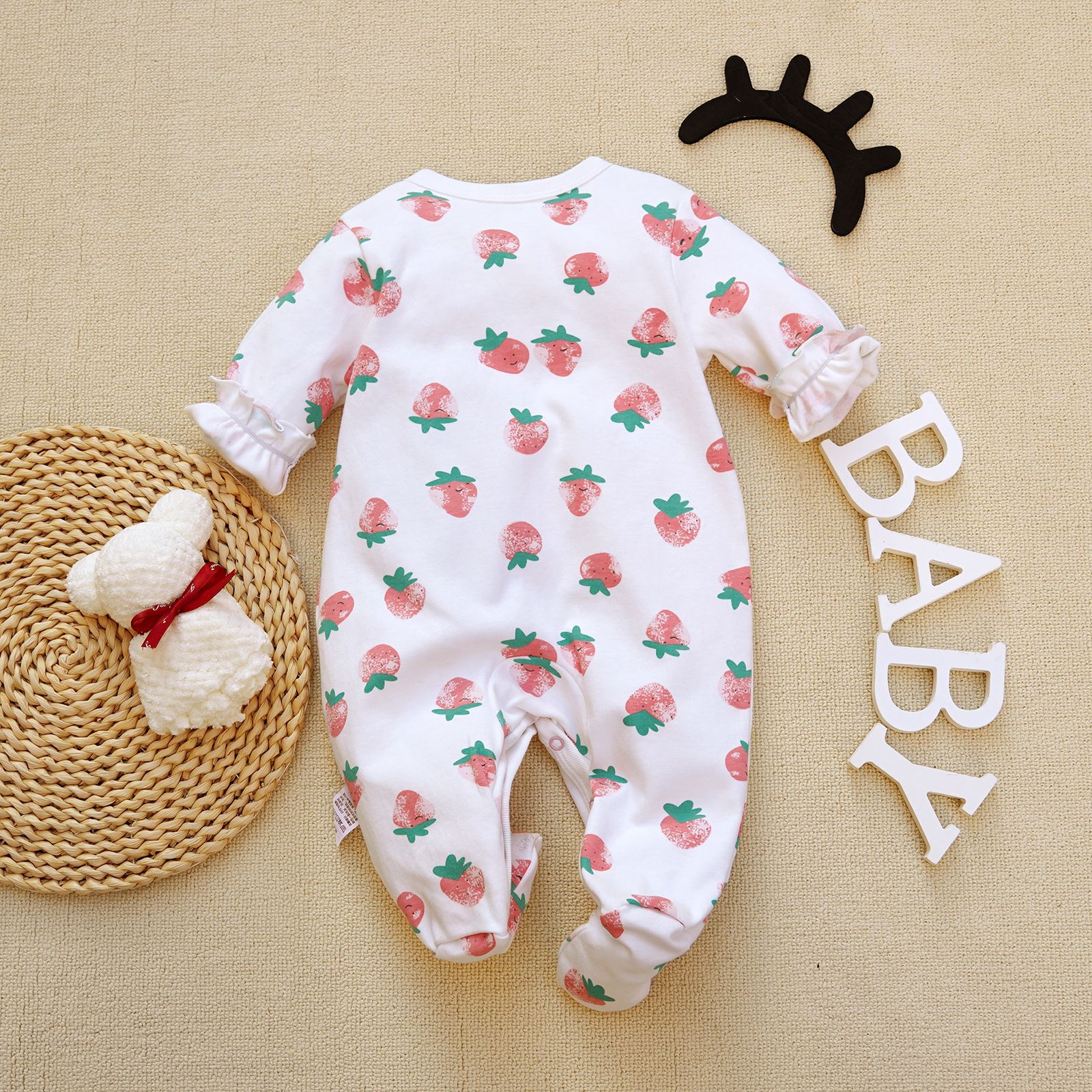 白色立体草莓-2