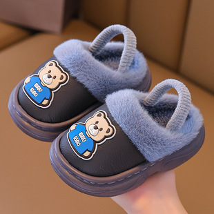 ��������Ь��ͯŮͯ�ﶬ�����׃�1-3�q2�ɐ۷�ˮpuСͯ����С����