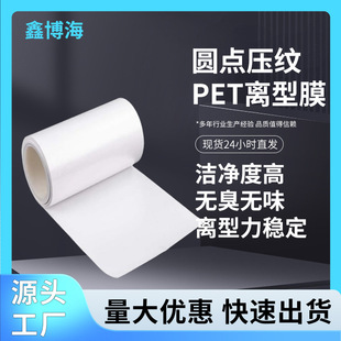 PET antiheat paste embossed release film 3d printing thermal transfer protection fep release film invisible car garment release film
