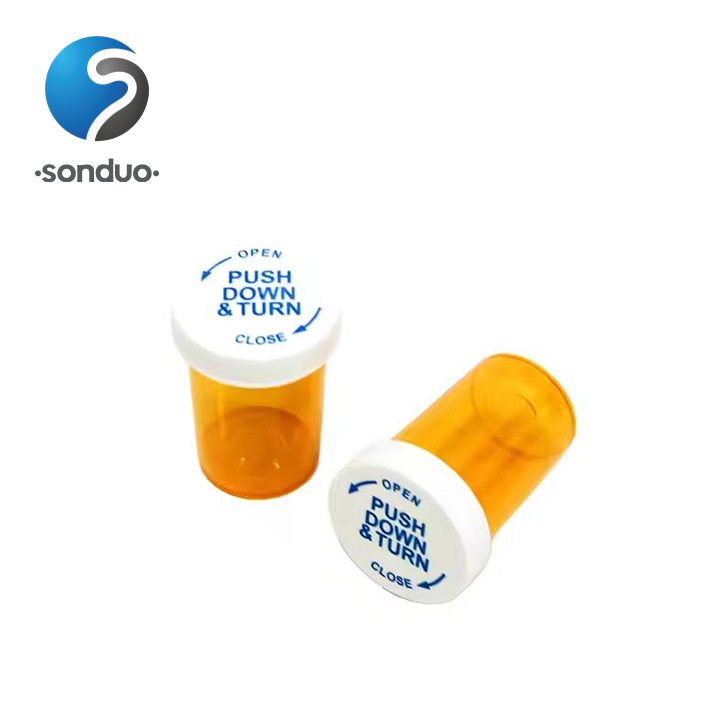 Factory direct food grade PP plastic bottle PP medicine bottle travel storage bottle capacity small medicine bottle health care product packaging bottle
