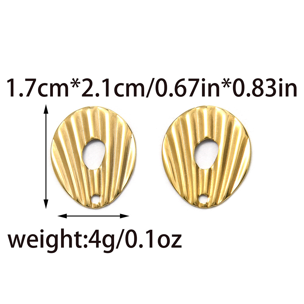 4g Weight Earring Findings Jewelry Making Type Earrings accessories Classification 1 Piece Quantity 304 Stainless Steel Material Geometric, Oval, Heart Shape Pattern All Seasons Season Plating Design Classic Style Style 1 Piece 304 Stainless Steel Geometric Oval Heart Shape Earring Findings Earrings Accessories 3