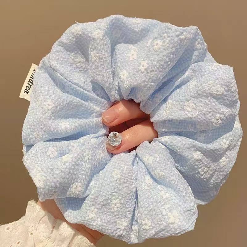 AL Hair Ring #40 - Pastoral Blanco Azul