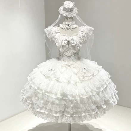 Yuzhiyao Wedding Black and White Gorgeous Puffy Skirt Girl Tea Party Sweet Strap Dress Summer Sweetheart