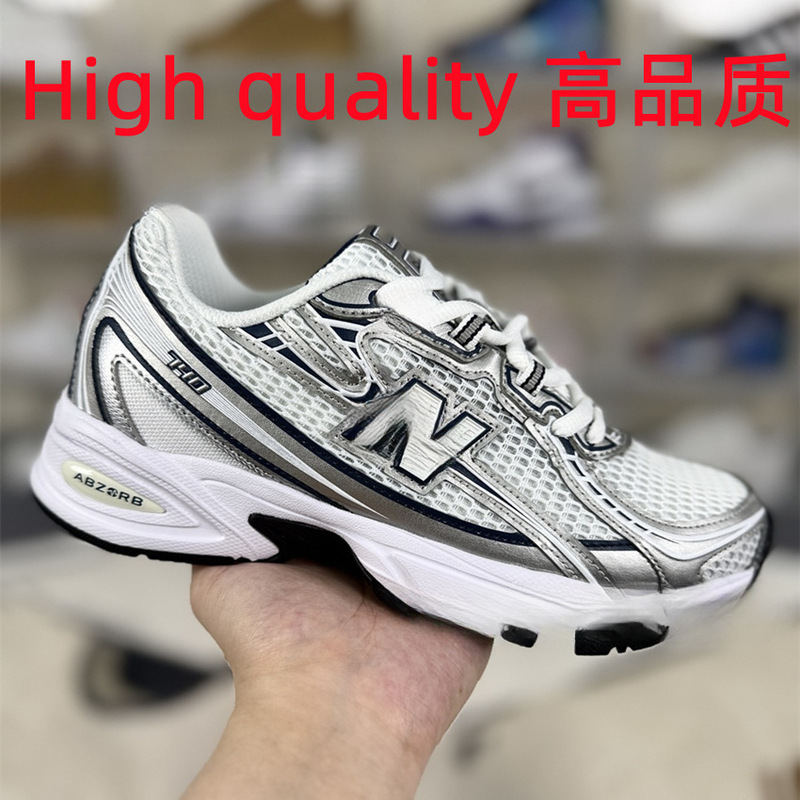 Cross-Border Putian Shoes High Quality 740 Sports Running Shoes Casual Lightweight Mesh Breathable Men's and Women's Dad Shoes