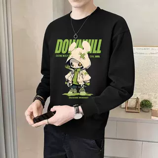 上班工作服宽松卫衣男春秋季大码工地工人外穿薄款运动上衣耐磨脏