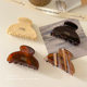 Vintage Acetic Acid Grab Clip Women's Head Half Hair Shark Clip Medium Hairpin 2024 New Style Elegant Hairpin Headwear
