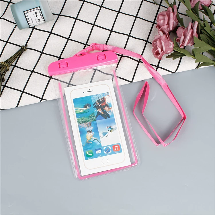 Mobile phone protection, waterproof bag for swimming, waterproof sealed bag, storage system, air bag, touch screen