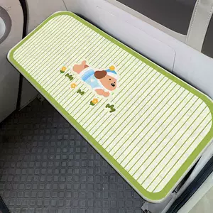 Cartoon three-wheeled electric vehicle ice silk seat cushion, cool and breathable, universal seat cushion, cute, dirt-resistant, decorative seat pad for the car