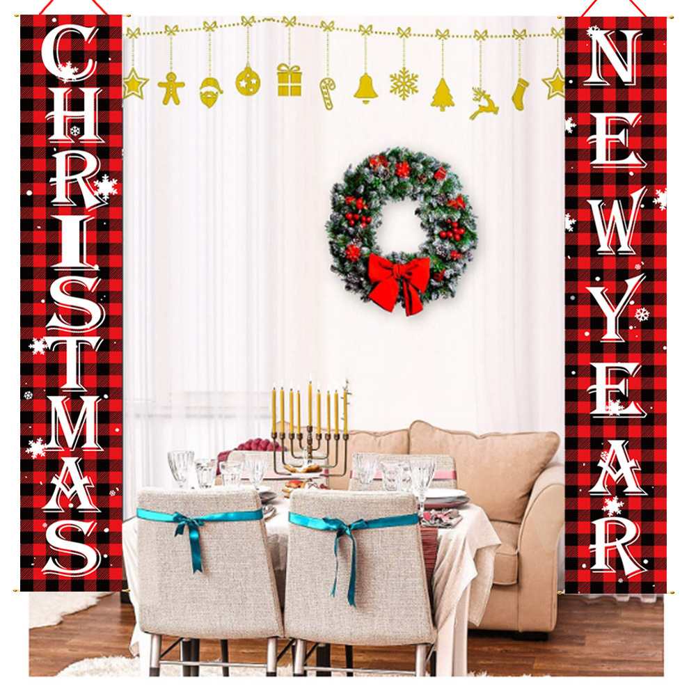 Jule dørbanner til julepynt og festlig dekoration_voghion.com