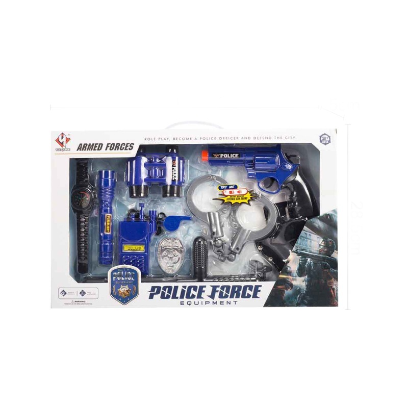 Juguetes de rol para niños Halloween Police Role Play Toy