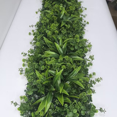 25*100 センチメートル家の装飾模擬芝生植物壁草偽の芝生装飾壁パネル人工植物
