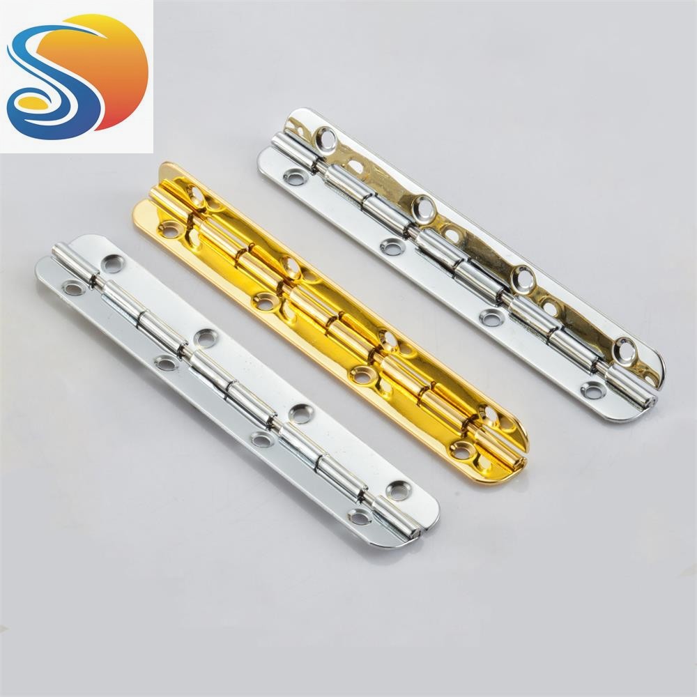 4英寸102mm长珠宝盒酒盒五金配件首饰盒一字合页展示盒用一字铰